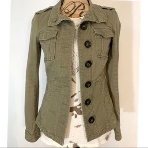 H&M Divided Khaki Military Jacket